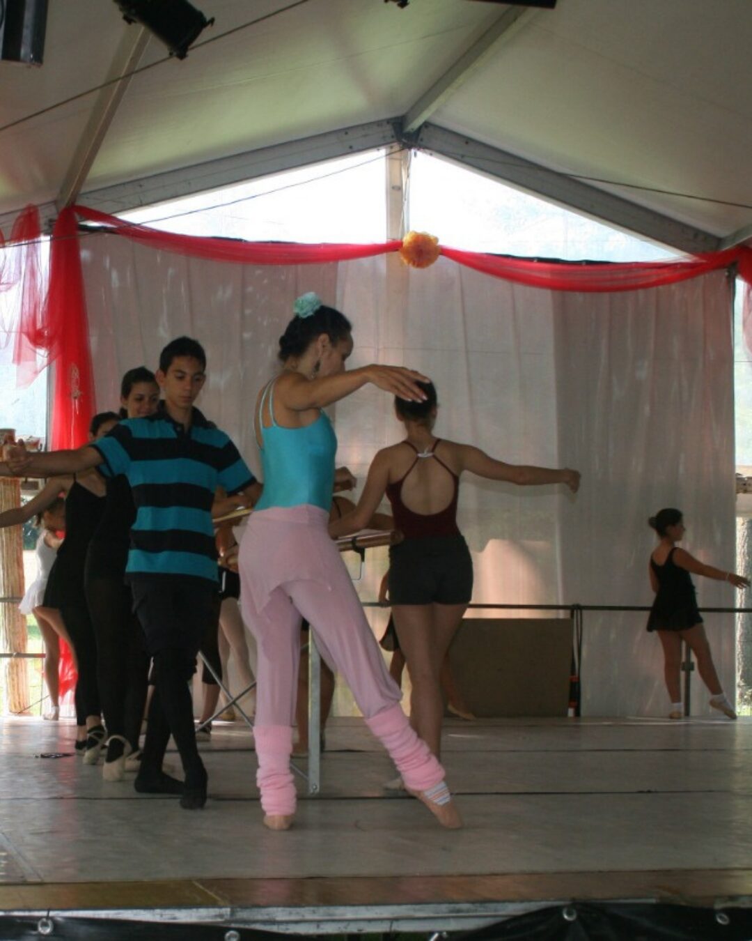 Mise en situation pédagogique lors d’une formation à l’enseignement de la danse